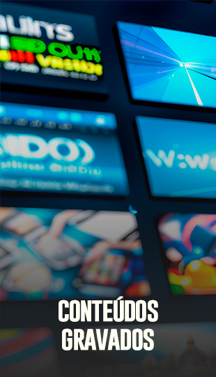conteúdos gravados